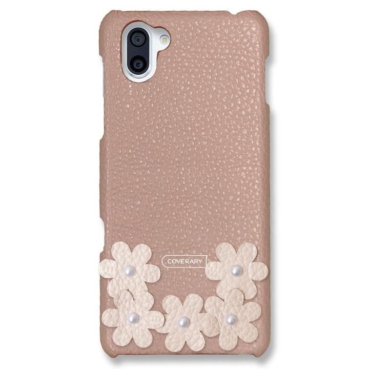 Genuine Leather 32 Colors Italian Shrink Leather Flower Deco Back Case Flower A Google Pixel Series