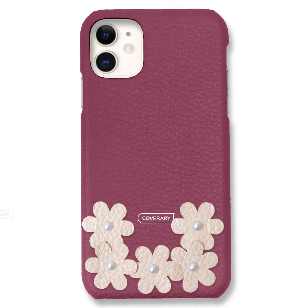 Genuine Leather 32 Colors Italian Shrink Leather Flower Deco Back Case Flower A Google Pixel Series