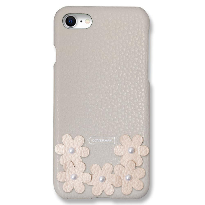 Genuine Leather 32 Colors Italian Shrink Leather Flower Deco Back Case Flower A Google Pixel Series