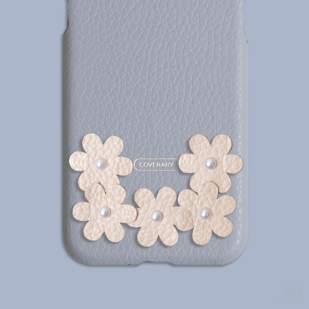 Genuine Leather 32 Colors Italian Shrink Leather Flower Deco Back Case Flower A Google Pixel Series