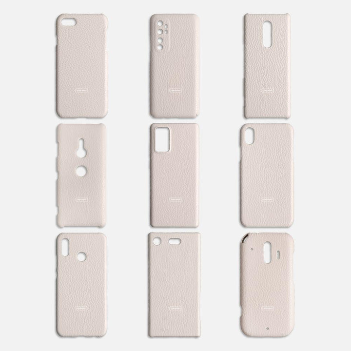 本革 32色 イタリアンシュリンクレザー フラワーデコ背面ケース フラワーB iPhoneシリーズ