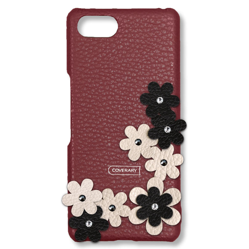 Genuine leather 32 colors Italian shrink leather flower decoration back case petals