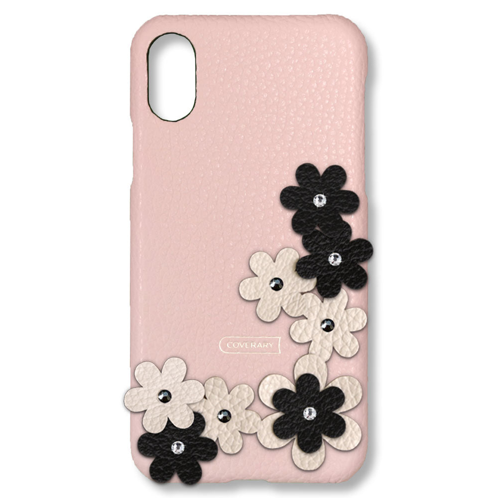 Genuine leather 32 colors Italian shrink leather flower decoration back case petals