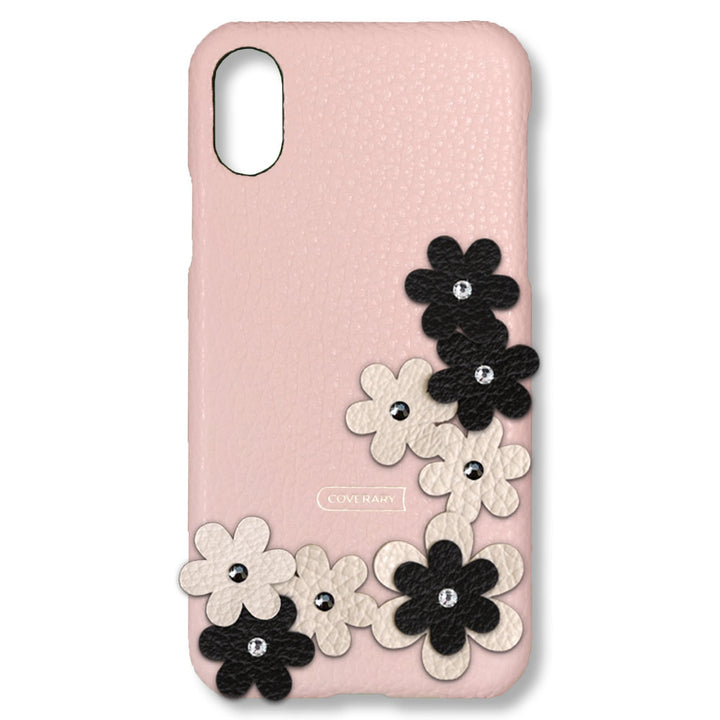 Genuine leather 32 colors Italian shrink leather flower decoration back case petals