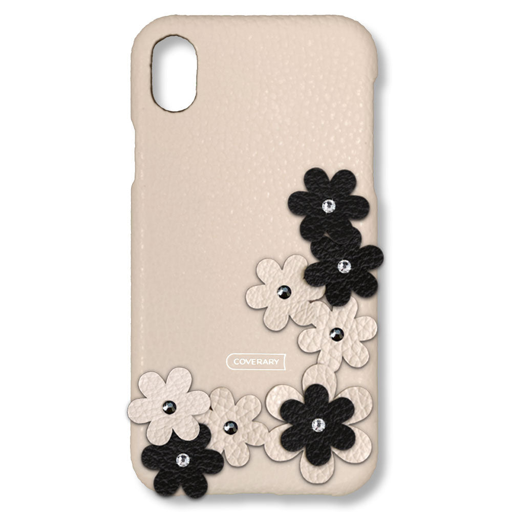 Genuine leather 32 colors Italian shrink leather flower decoration back case petals