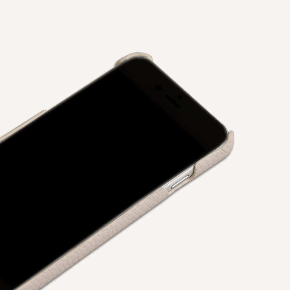 Genuine leather 32 colors Italian shrink leather flower embossing back case