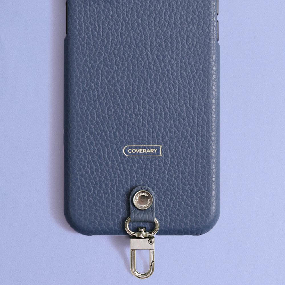 本革 32色 イタリアンシュリンクレザー リングショルダーストラップ(金具調整あり)付き 背面ケース iPhoneシリーズ