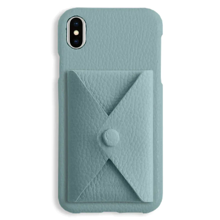 本革 32色 イタリアンシュリンクレザー 蓋ありポケット付き 背面ケース Google Pixelシリーズ