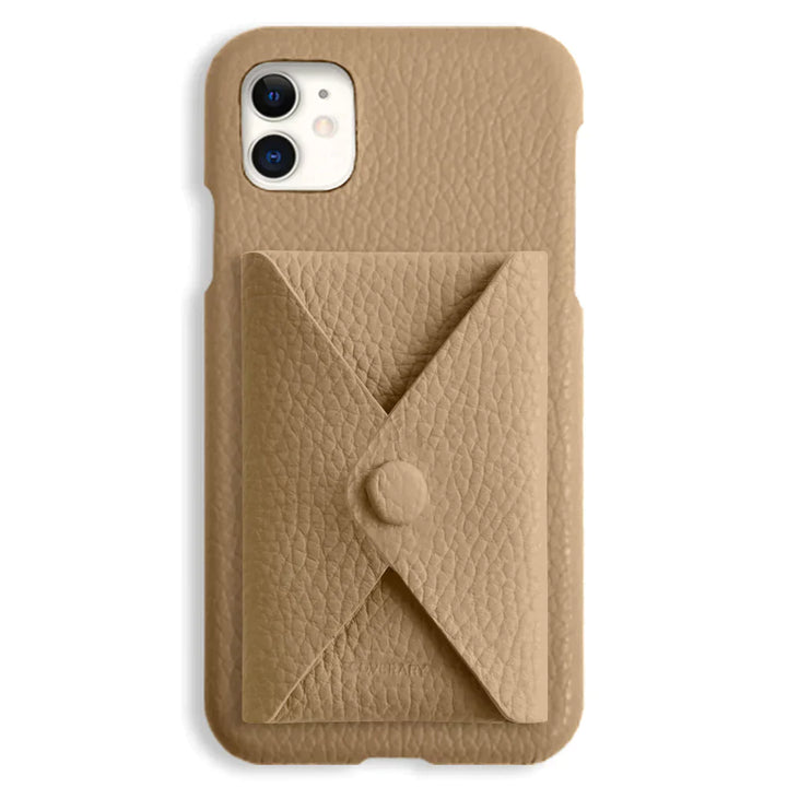 本革 32色 イタリアンシュリンクレザー 蓋ありポケット付き 背面ケース Google Pixelシリーズ