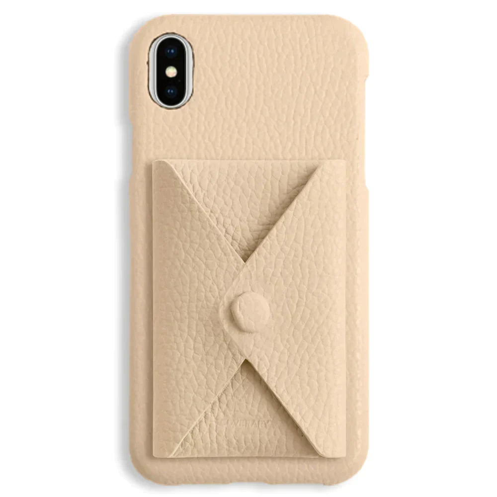 本革 32色 イタリアンシュリンクレザー 蓋ありポケット付き 背面ケース Google Pixelシリーズ