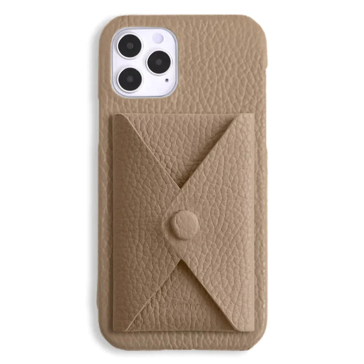 本革 32色 イタリアンシュリンクレザー 蓋ありポケット付き 背面ケース Google Pixelシリーズ