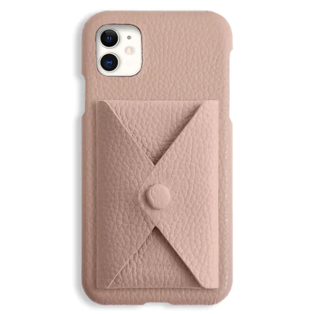 本革 32色 イタリアンシュリンクレザー 蓋ありポケット付き 背面ケース Google Pixelシリーズ