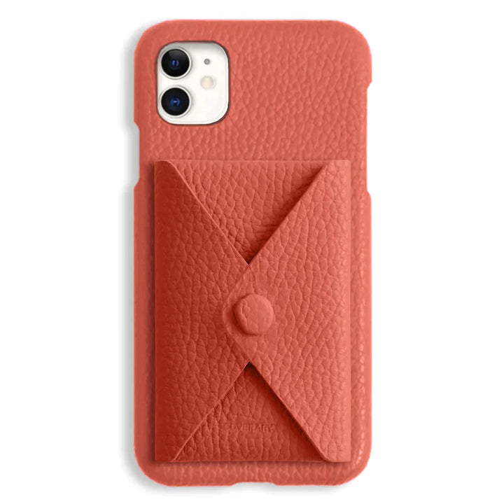 本革 32色 イタリアンシュリンクレザー 蓋ありポケット付き 背面ケース Google Pixelシリーズ