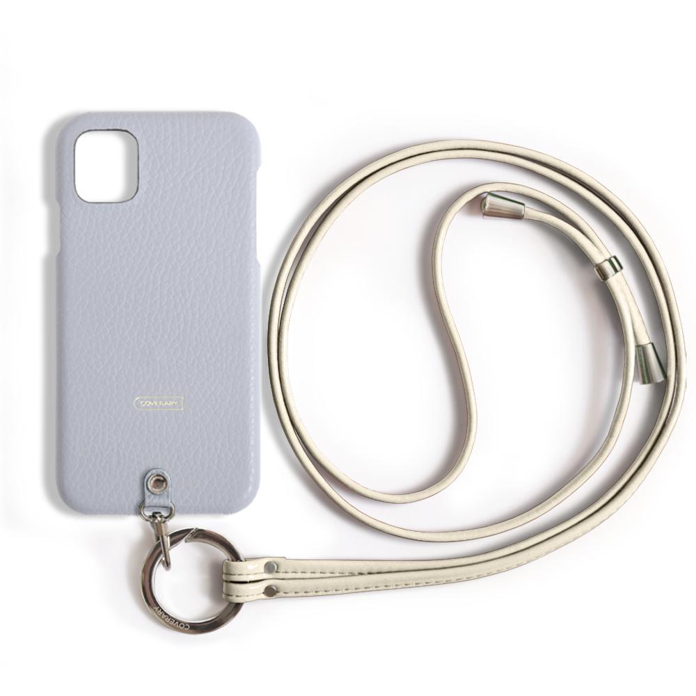 本革 32色 イタリアンシュリンクレザー リングショルダーストラップ(金具調整あり)付き 背面ケース Xperiaシリーズ