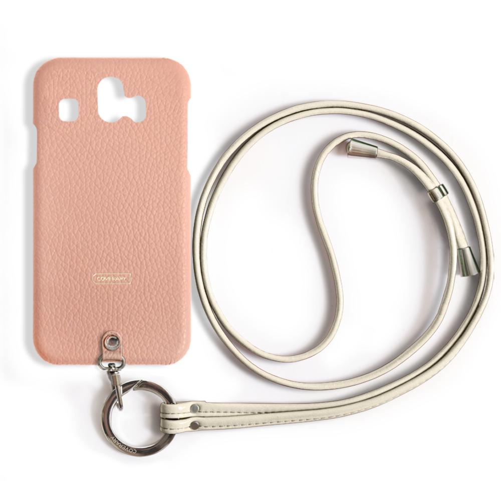 本革 32色 イタリアンシュリンクレザー リングショルダーストラップ(金具調整あり)付き 背面ケース Xperiaシリーズ