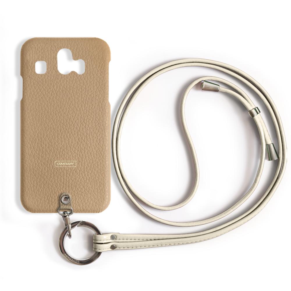 本革 32色 イタリアンシュリンクレザー リングショルダーストラップ(金具調整あり)付き 背面ケース Xperiaシリーズ