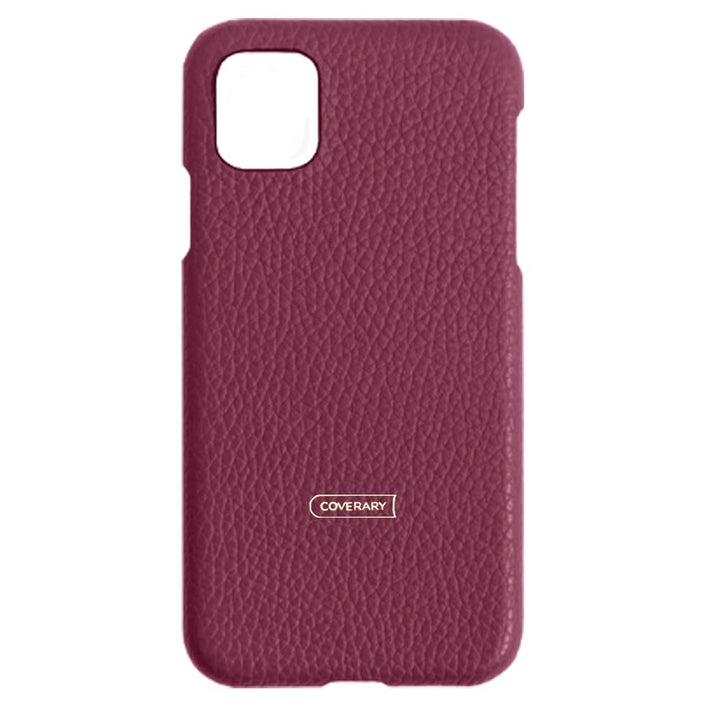 Cuir véritable 32 couleurs cuir italien grainé coque arrière série OPPO