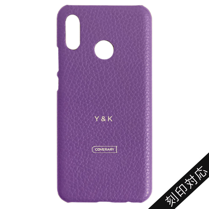 Genuine leather 32 colors Italian shrink leather back case name engraving Zenfone series