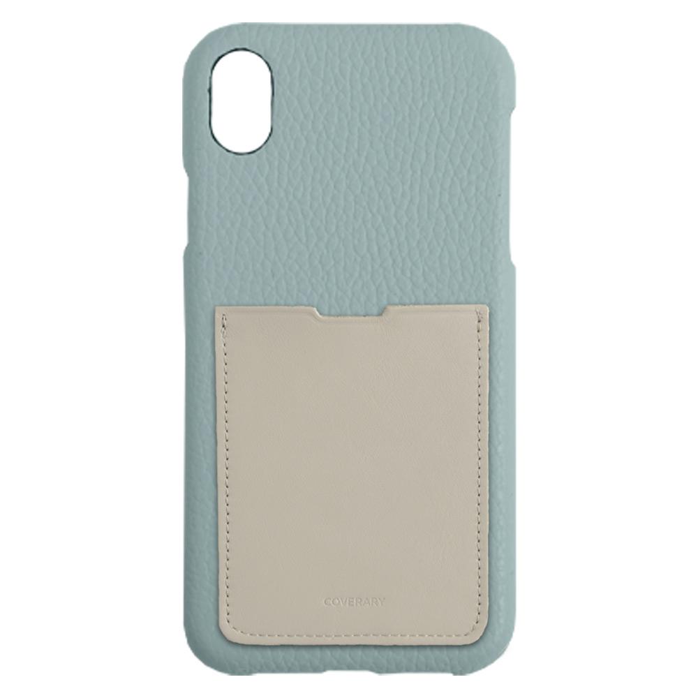 Genuine Leather 32 Colors Italian Shrink Leather Smooth Leather Pocket Attached Back Case Galaxy Series