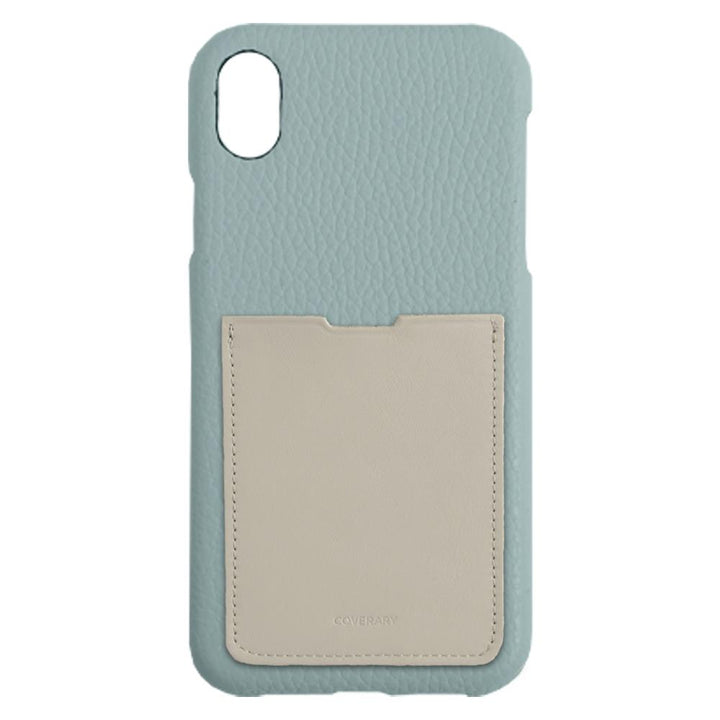 Genuine Leather 32 Colors Italian Shrink Leather Smooth Leather Pocket Back Case iPhone Series