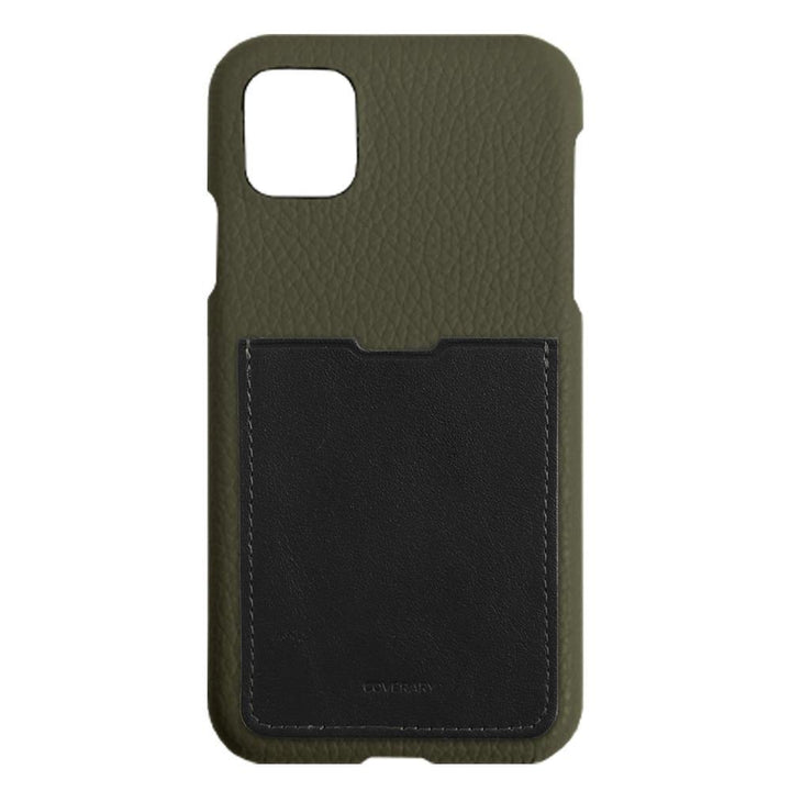 Genuine Leather 32 Colors Italian Shrink Leather Smooth Leather Pocket Back Case iPhone Series