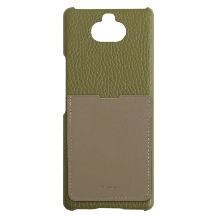 Genuine Leather 32 Colors Italian Shrink Leather Smooth Leather Pocket Attached Back Case Galaxy Series