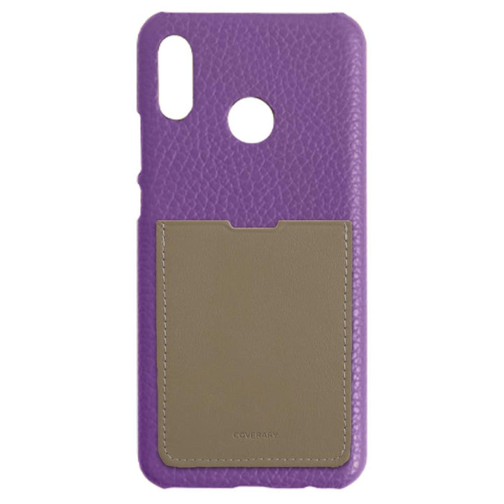 Genuine Leather 32 Colors Italian Shrink Leather Smooth Leather Pocket Attached Back Case Galaxy Series
