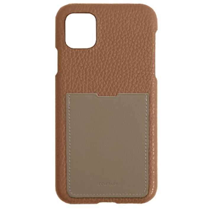Genuine Leather 32 Colors Italian Shrink Leather Smooth Leather Pocket Attached Back Case Galaxy Series