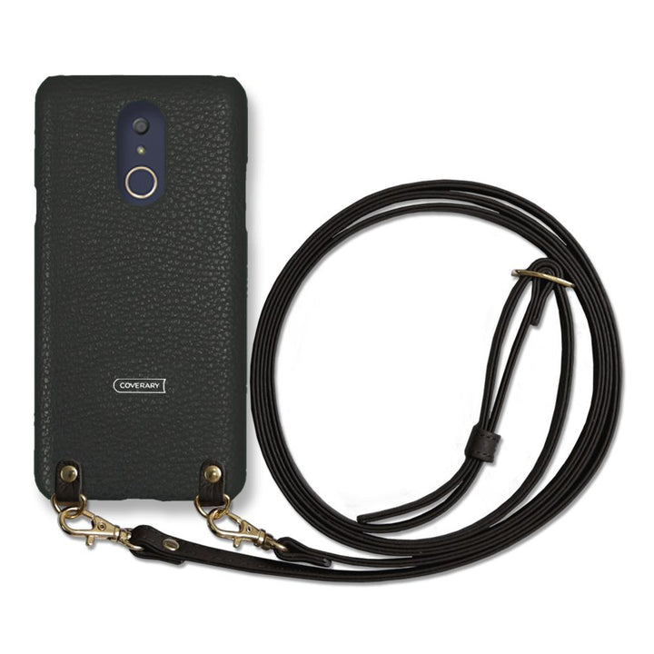 本革 32色 イタリアンシュリンクレザー ショルダーストラップ付き 背面ケース Xperiaシリーズ