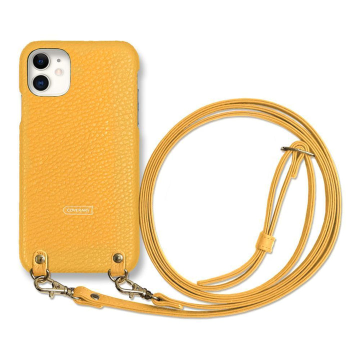 本革 32色 イタリアンシュリンクレザー ショルダーストラップ付き 背面ケース arrowsシリーズ