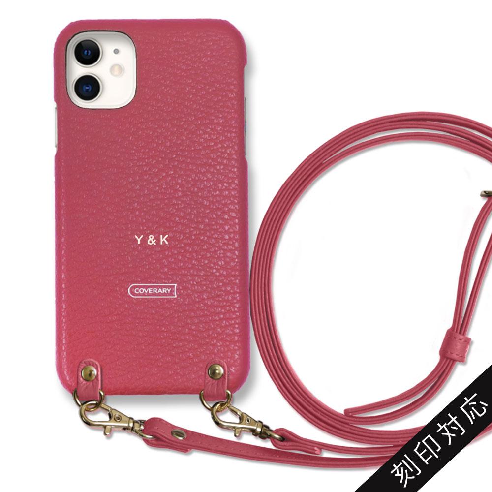 本革 32色 イタリアンシュリンクレザー ショルダーストラップ付き 背面ケース 名入れ 刻印(箔押し) Google Pixelシリーズ