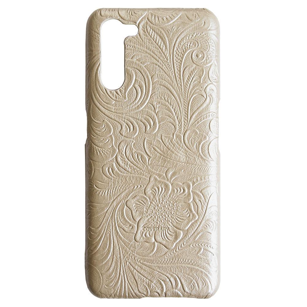 Embossed leather genuine leather floral pattern back case HUAWEI series
