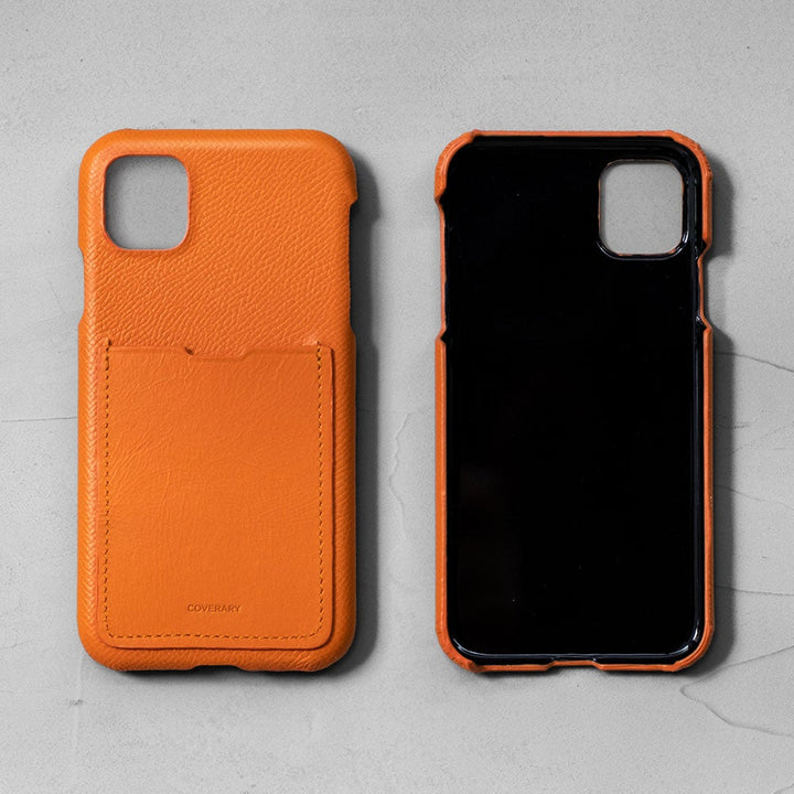 本革 フランス製レザー ヴォー・エプソン ポケット付き 背面ケース AQUOSシリーズ