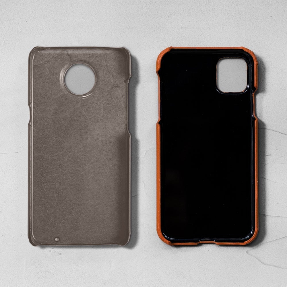 本革 フランス製レザー ヴォー・エプソン ポケット付き 背面ケース Google Pixelシリーズ