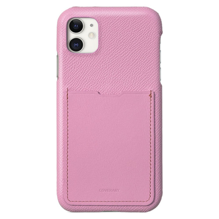 本革 フランス製レザー ヴォー・エプソン ポケット付き 背面ケース AQUOSシリーズ