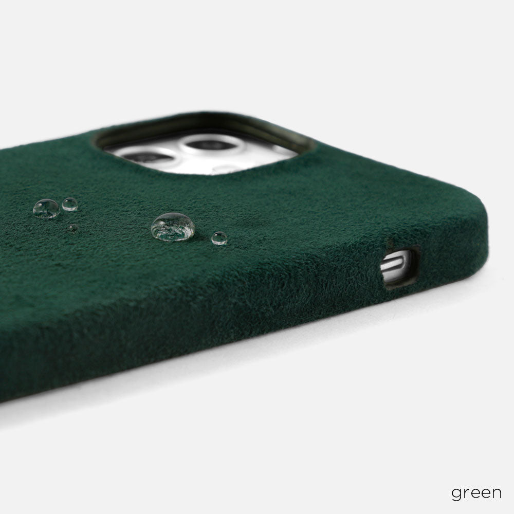 Genuine leather sheepskin back case AQUOS series