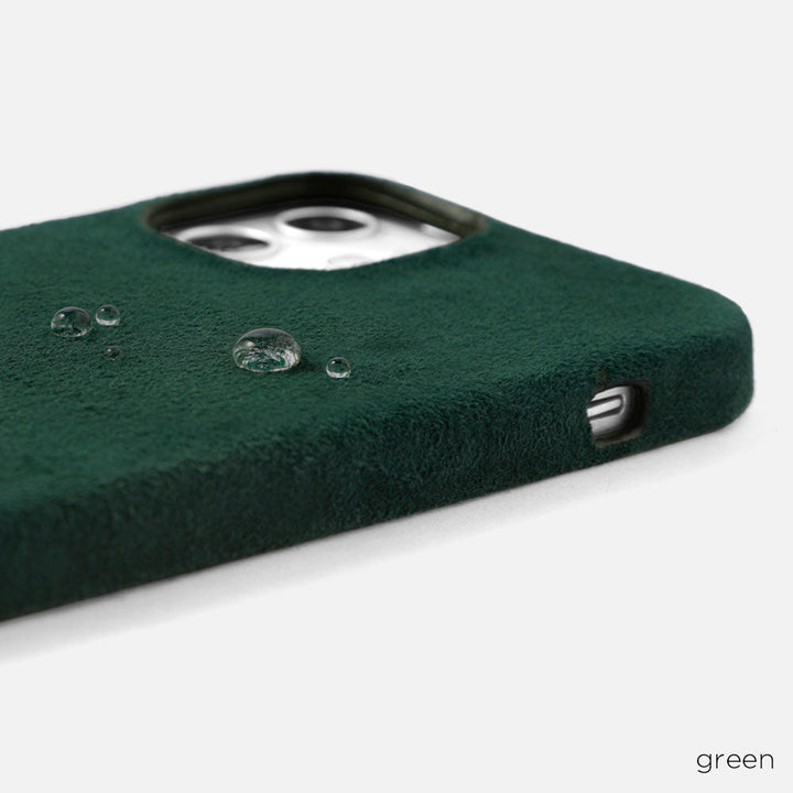 Genuine leather sheepskin back case AQUOS series