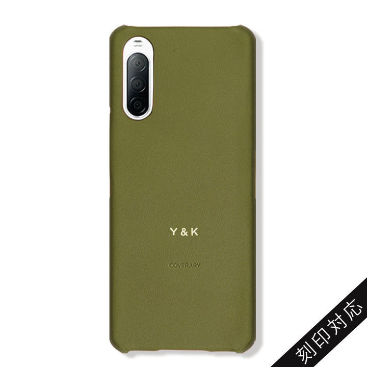 Genuine leather Tochigi leather back case with name engraving (foil stamping) for Google Pixel series