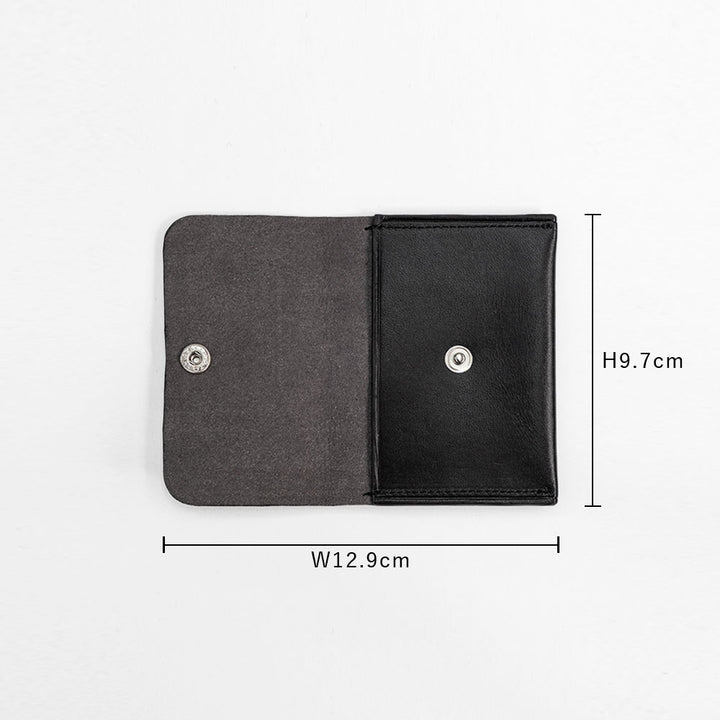 Genuine Leather Tochigi Leather 4-Piece Set A Earphone Case Card Case with Shoulder Strap Back Case