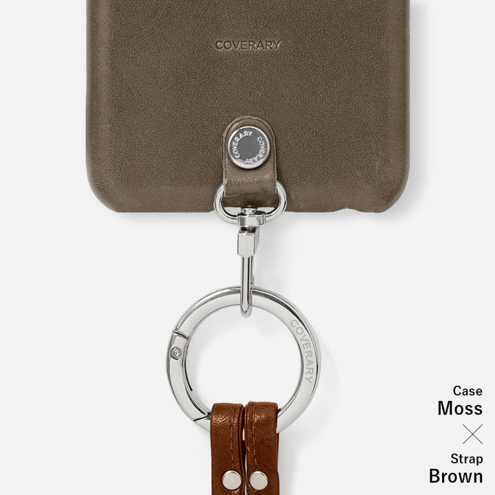 Genuine Leather Tochigi Leather Ring Shoulder Strap Back Case