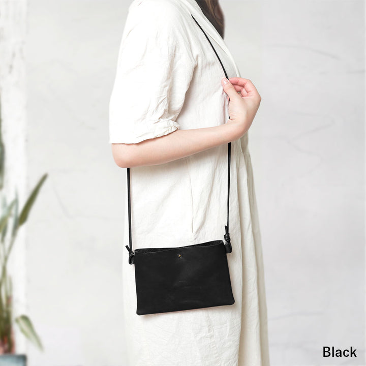 Genuine Leather Tochigi Leather Sacoche Shoulder Strap