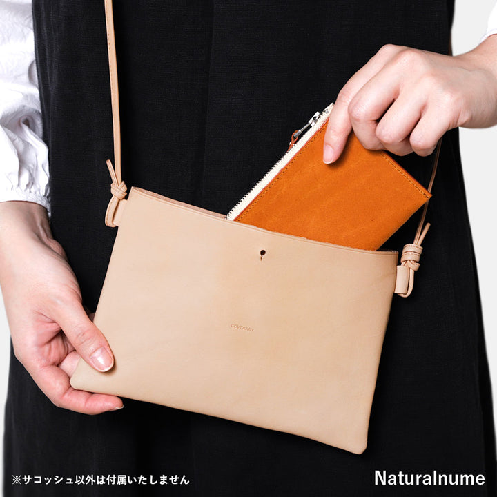 Genuine Leather Tochigi Leather Sacoche Shoulder Strap