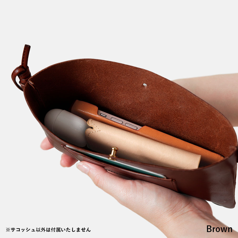 Genuine Leather Tochigi Leather Sacoche Shoulder Strap