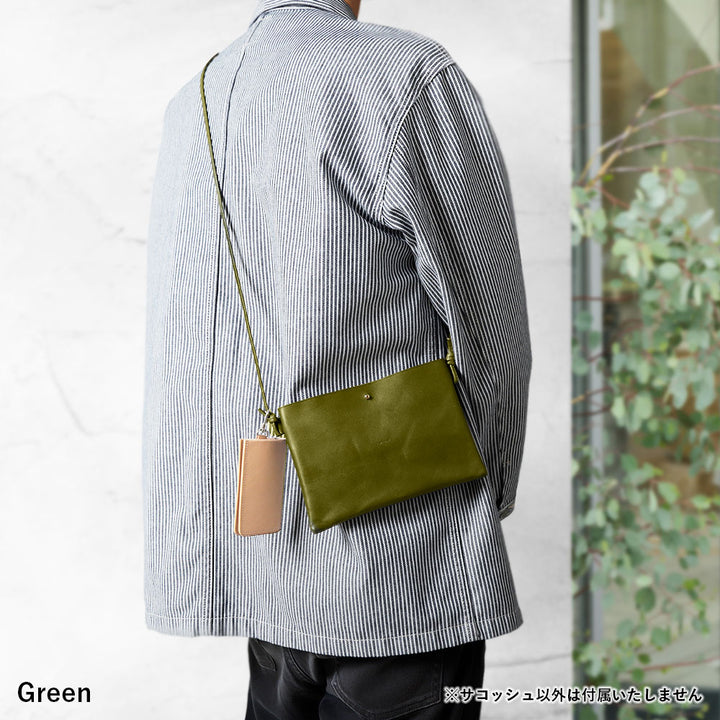 Genuine Leather Tochigi Leather Sacoche Shoulder Strap