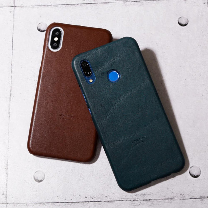 Étui arrière en cuir véritable en cuir Tochigi pour la série OPPO