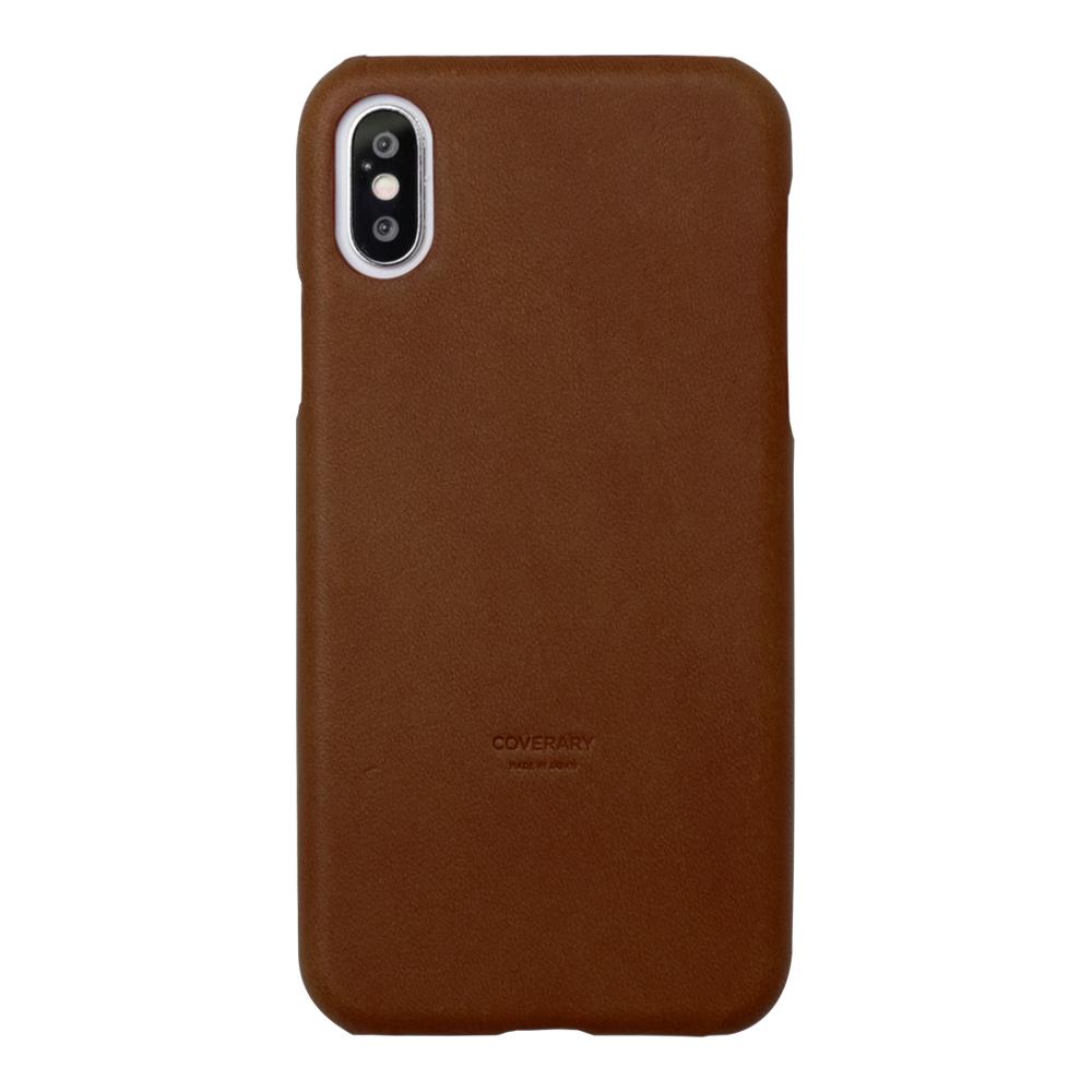 ㉚CARESE CO. ブラウン　レザー製ケース 本革 栃木レザー 背面ケース – COVERARY