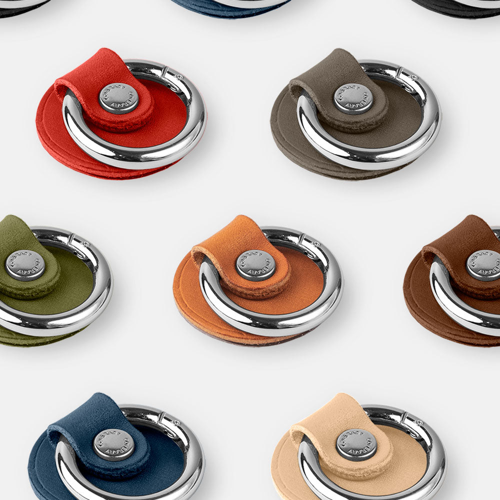 Cuir véritable Anneau pour smartphone en cuir de Tochigi