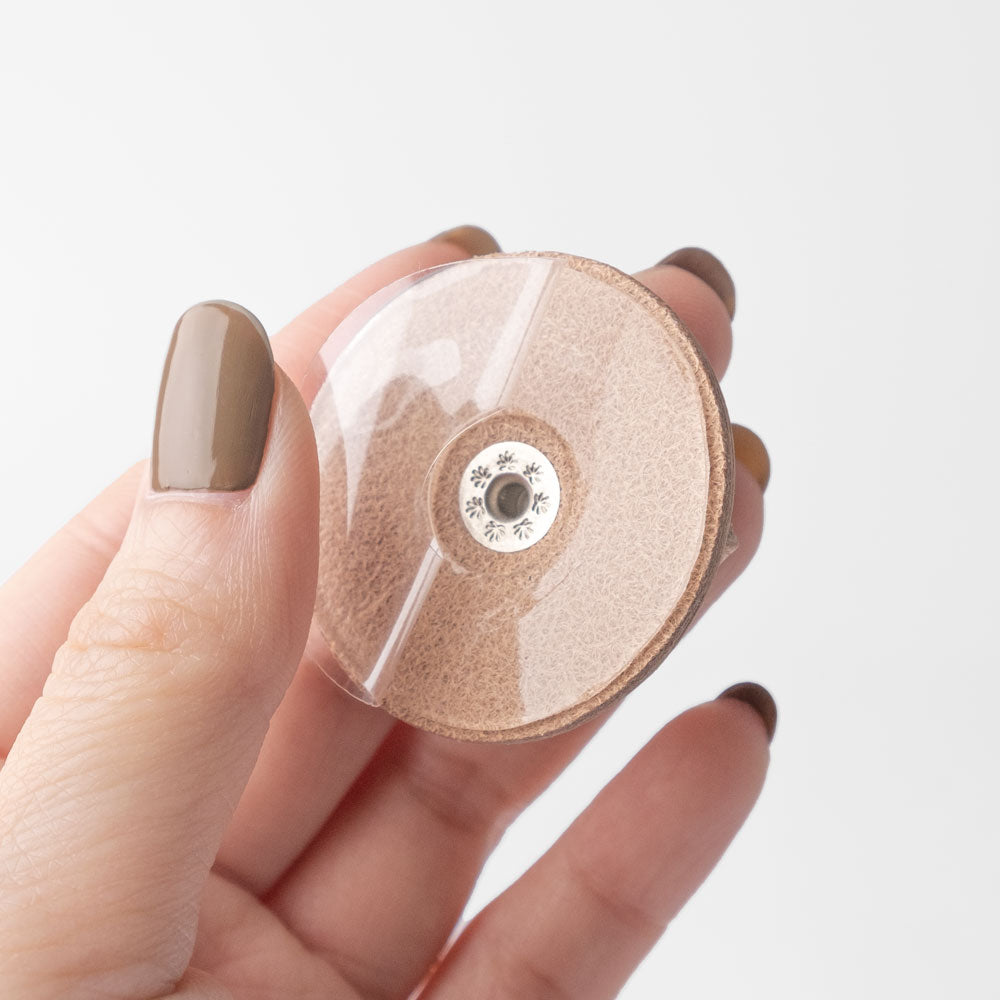 Cuir véritable Anneau pour smartphone en cuir de Tochigi