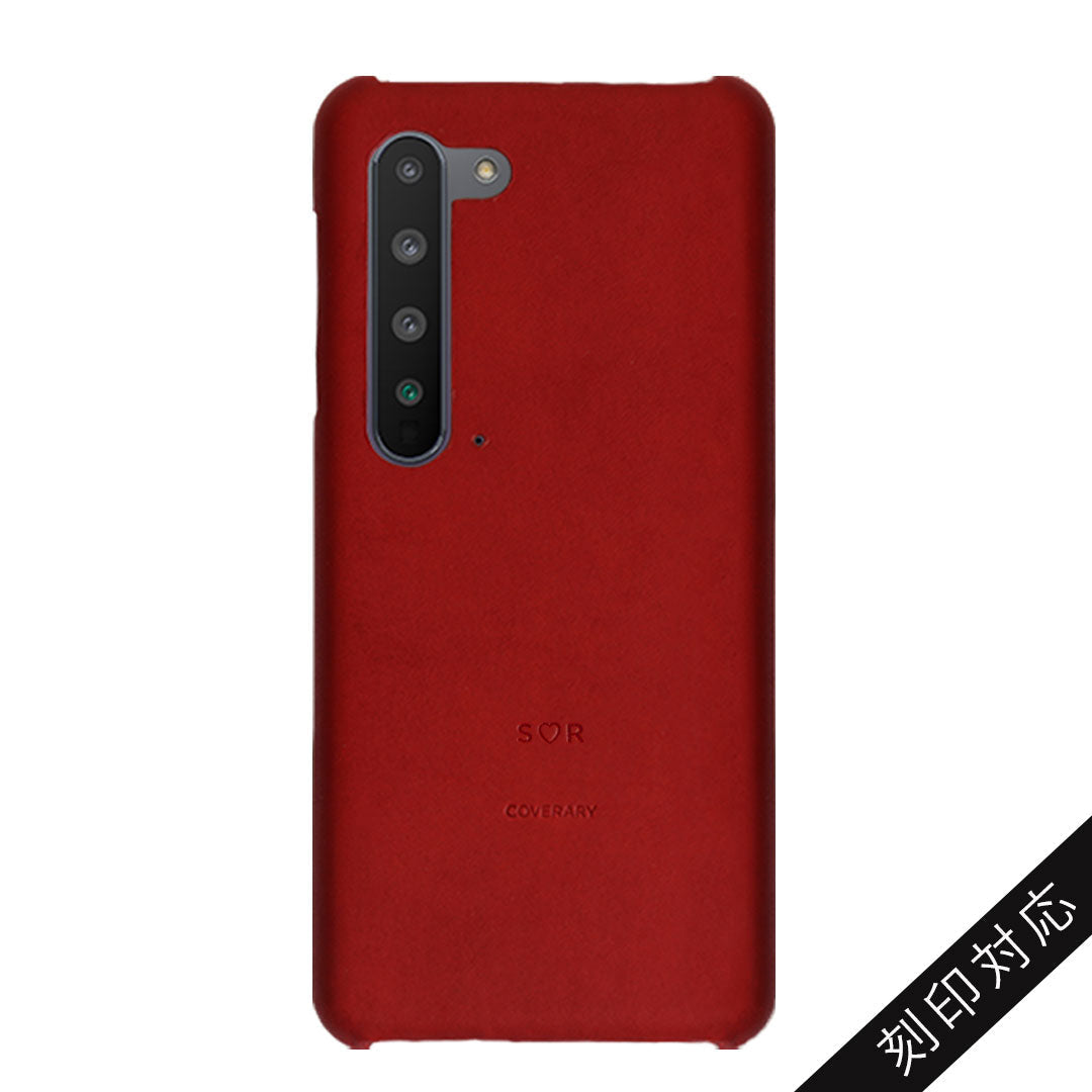 Étui arrière en cuir véritable Tochi Leather avec gravure personnalisée embossée pour la série iPhone