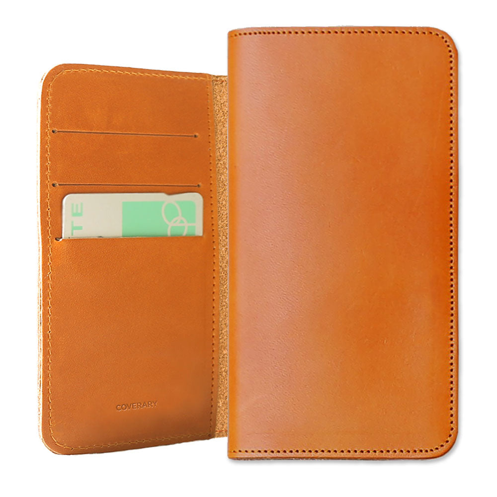 Genuine leather Tochigi leather card storage notebook-style case